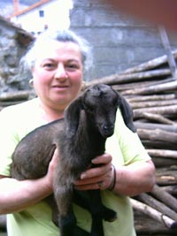 Dominique et un petit Nubien